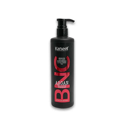 KARSEELL Argan Oil Collagen Biotin Organic Nourishing Shampoo & Super detangle Conditioner Set 500 ML Each - DOKAN