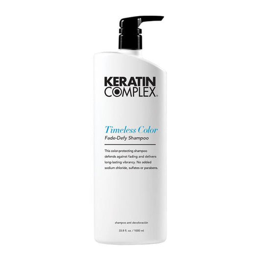 Keratin Complex Timeless Color Fade-Defy Shampoo, 33.8 oz - Keratin Complex | Available at Studio 360 Salon, Chatham, NJ