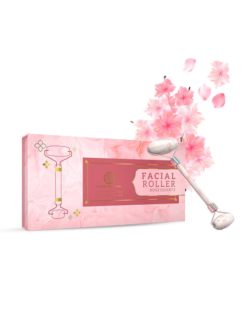 Khadi Natural Facial Roller Rose Quartz