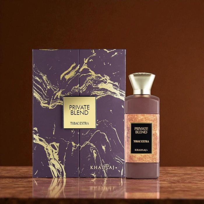 Khadlaj Private Blend Tobac Extra 100ml خدلج مزيج التبغ الخاص اكسترا - Princess Cosmetics Qatar