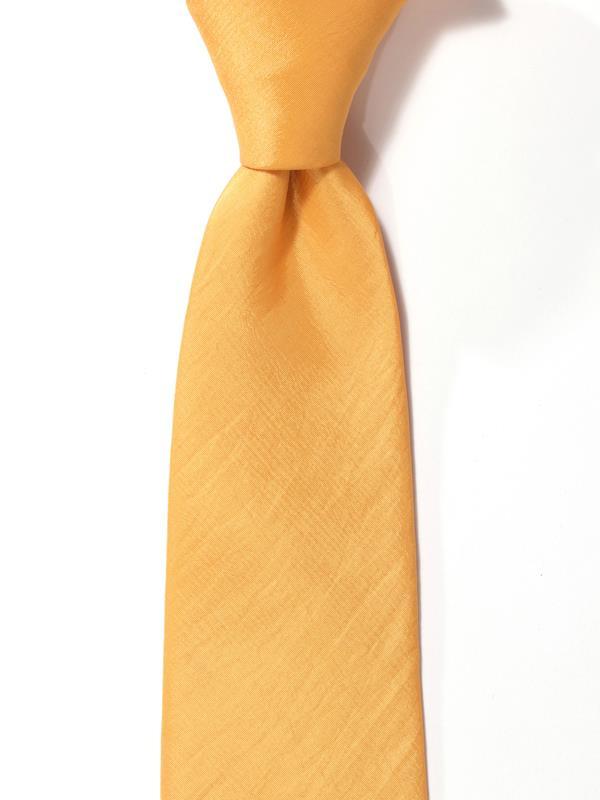 Kingston Plain Medium Gold Microfibre Tie