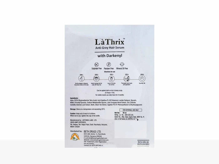 La Thrix anti grey hair serum