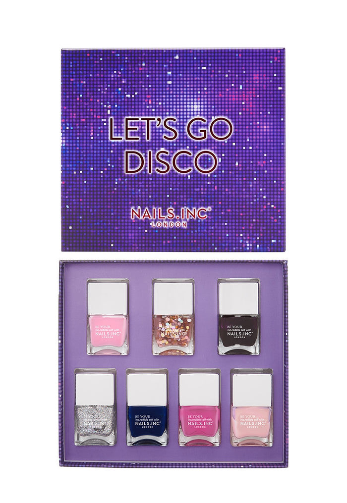 Let's Go Disco 7-Piece Nail Polish Set