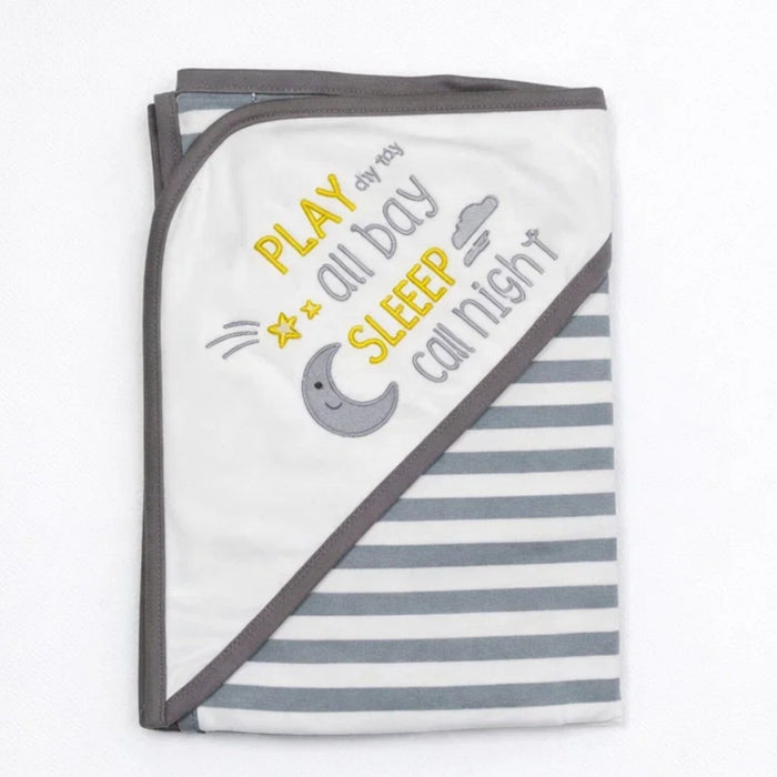 LHB - Hooded Cotton Wrap - Grey - Play All Day - Thailand