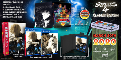 Limited Run #332: Streets of Rage 4 Classic Edition (PS4) [PREORDER]