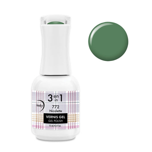 Looky Vernis Gel 3 en 1 #772 Nicolette (Collection Automne)