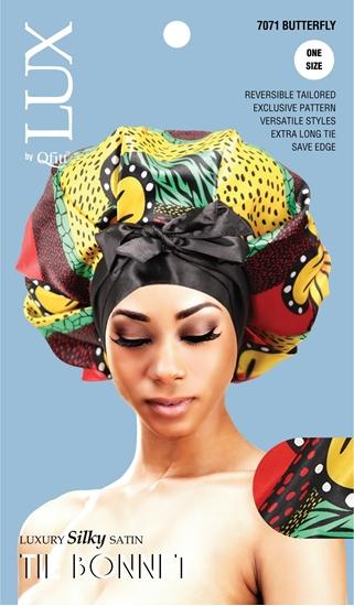 LUX Silky Tie Bonnet - Leo