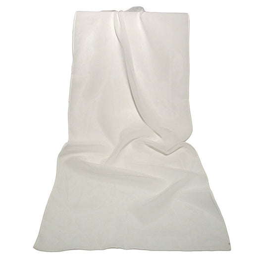 Machine Hemmed 8mm Chiffon Scarves