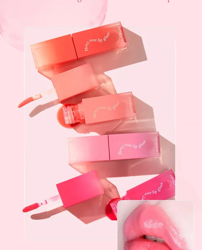 MACQUEEN - Dewy Over Lip Gloss - 6 Colors