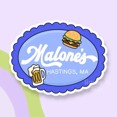 Malone’s- Off Campus Sticker
