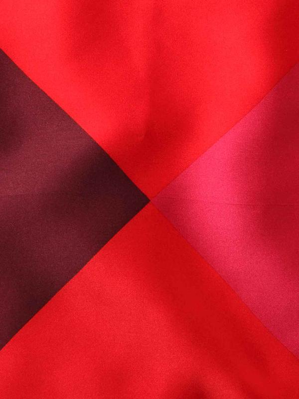 Maroon/ Multi 4-in-1 Silk Pocket Square