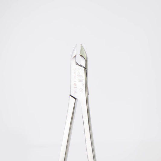 MBI-116 1/4 Jaw Cuticle Nipper | Finger Loop
