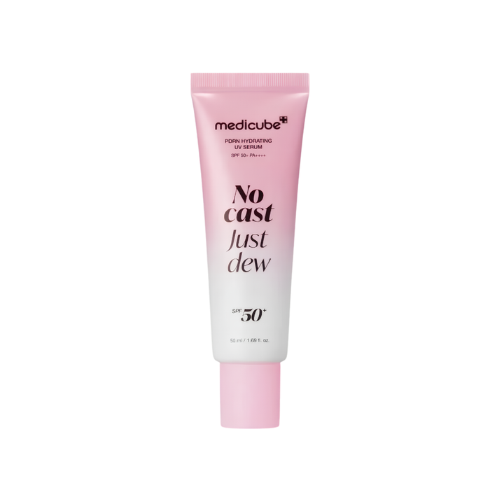MEDICUBE No Cast Just Dew PDRN Hydrating UV Serum 50 ml - DOKAN
