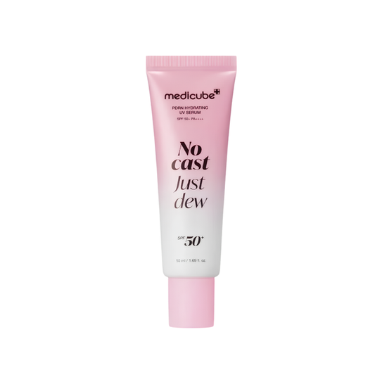 MEDICUBE No Cast Just Dew PDRN Hydrating UV Serum 50 ml - DOKAN