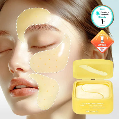 Mediheal Collagen Capsule Patch Vitamin C (60 Patches) كبسولات ميدي هيل الكولاجين وفيتامين سي - Princess Cosmetics Qatar