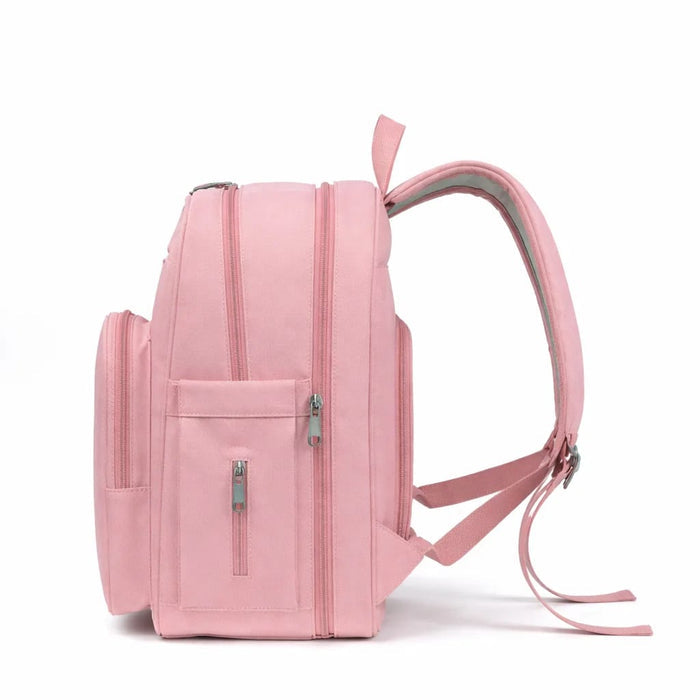 Midibeini - Waterproof Diaper Backpack - Pink