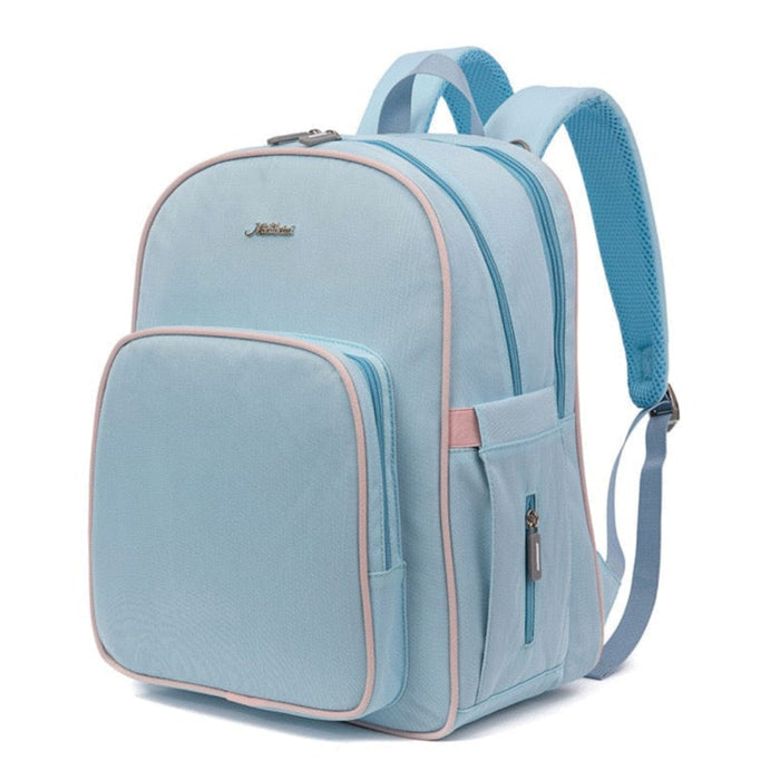 Midibeini - Waterproof Diaper Backpack - Sky Blue