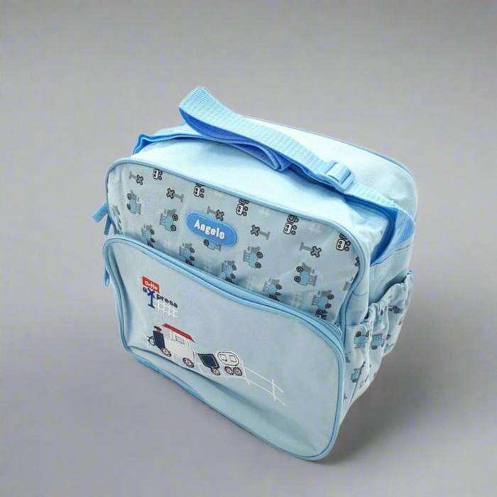 Mini Bag - Train - Blue