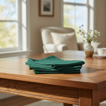 Solid 1 PLY / Forest Green / 20"X20" 12 PK