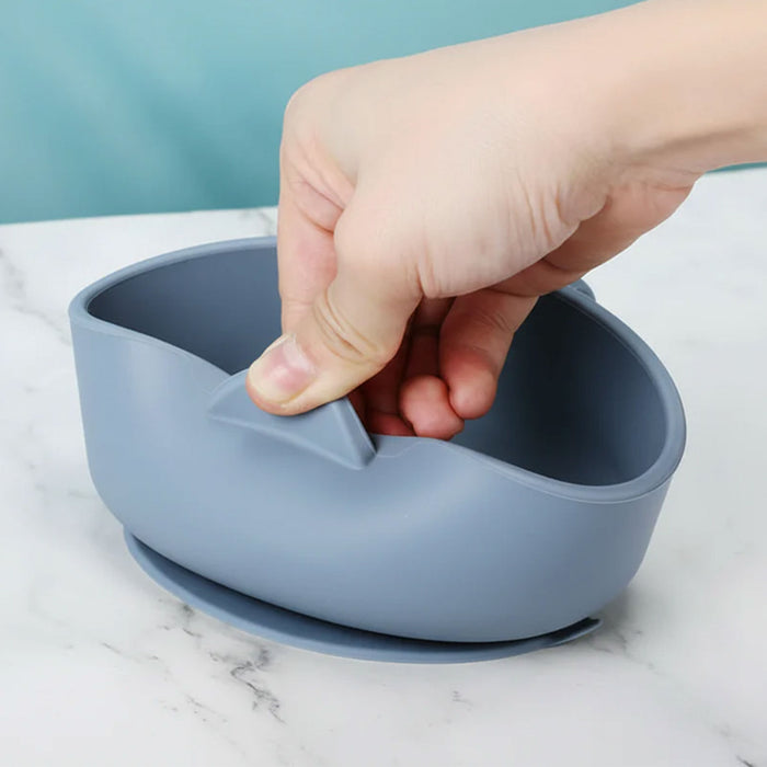 Montessori Mates Kids Stainless Steel Bowl with Lid