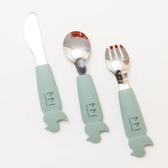 Montessori Mates Soft Grip Toddler Cutlery Set