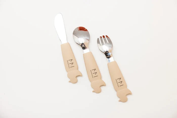 Montessori Mates Soft Grip Toddler Cutlery Set