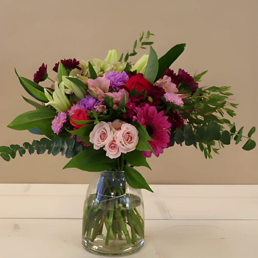 Mother's Day Garden Pink Flower Bouquet