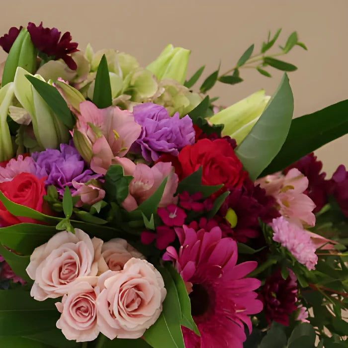 Mother's Day Garden Pink Flower Bouquet
