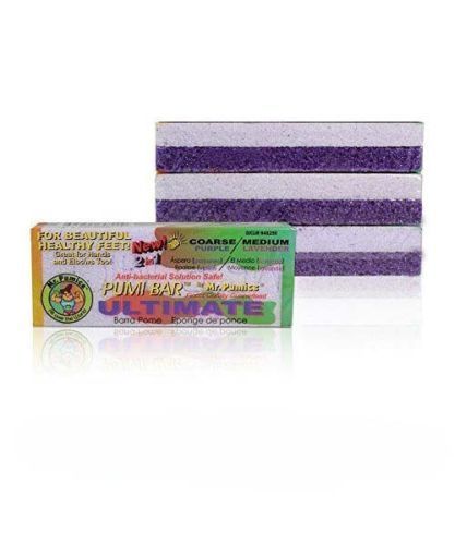 Mr. Pumice Bar - ULTIMATE 2 IN 1 (Extra COARSE Purple/ MEDIUM Lavender)