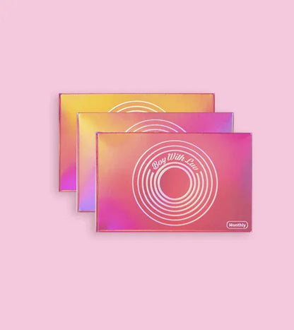 BTS Lens [MTPR X BTS]  BOY WITH LUV SOUL PINK with photo card - IM OLOLA