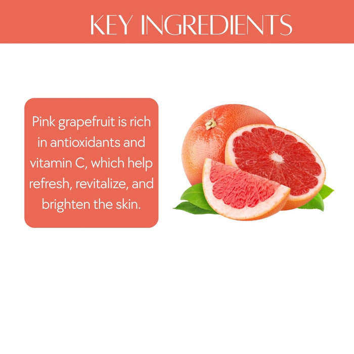 Natuur Exfoliating Body Wash Pink Grapefruit & Mandarin Orange 500 ml