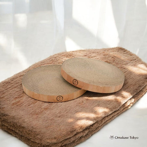 Necoichi BariBari (Cat Scratch) Bowl 2-pack