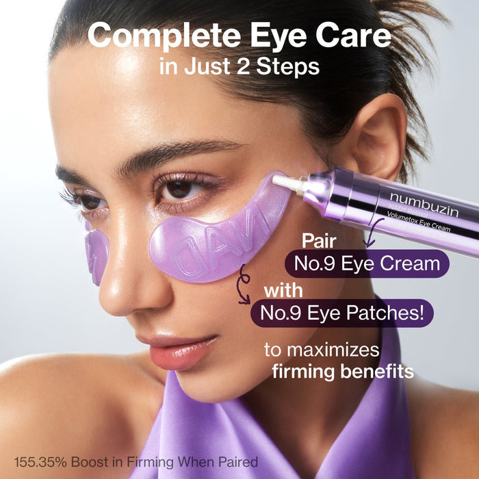 Numbuzin No.9 NAD Retinol Volumetox Eye Cream 10ml كريم العين نومبوزين رقم 9 NAD ريتينول فوليومتوكس - Princess Cosmetics Qatar