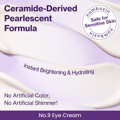 Numbuzin No.9 NAD Retinol Volumetox Eye Cream 10ml كريم العين نومبوزين رقم 9 NAD ريتينول فوليومتوكس - Princess Cosmetics Qatar