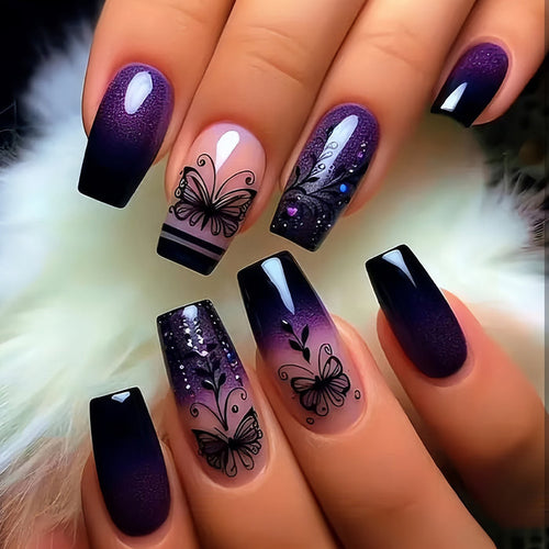 Ombre butterfly