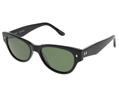 Tres Noir - Opal - Black w/ G15 Lens - Angled