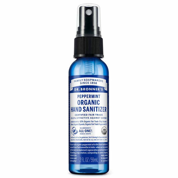 Organic Hand Sanitiser - Peppermint