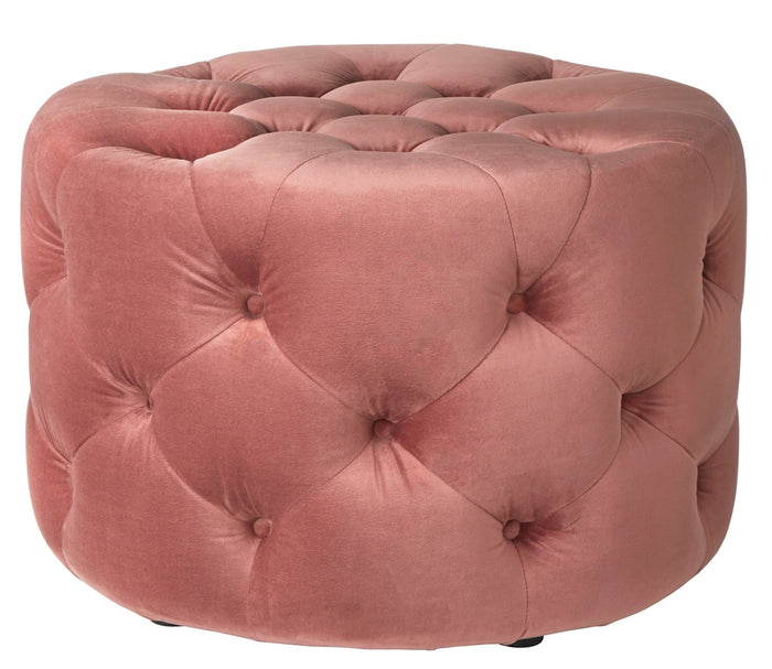 Ottoman - Scopi Round - in Rose - angelo:HOME - Ottoman