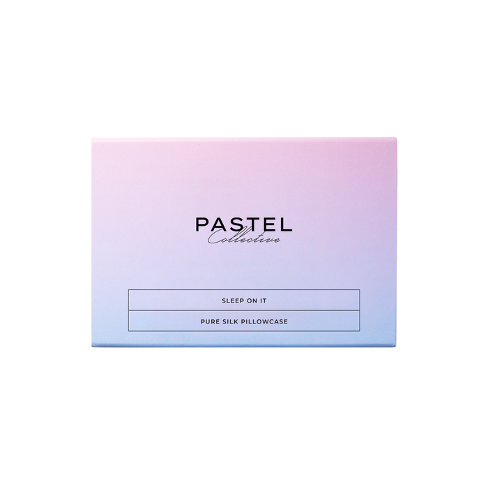Pastel Collective Sleep On It Pure Silk Pillowcase - White
