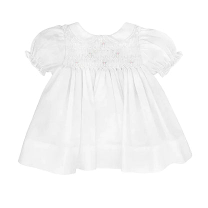 Petit Ami Pink or White Lace Dress w/ Hat