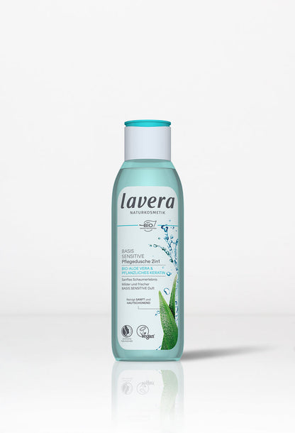 lavera Pflegedusche basis sensitive 2in1