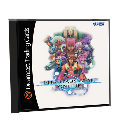 Phantasy Star Online Commemorative Game Case Trading Card Bundle