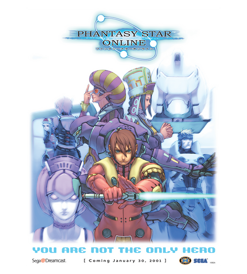Phantasy Star Online Poster