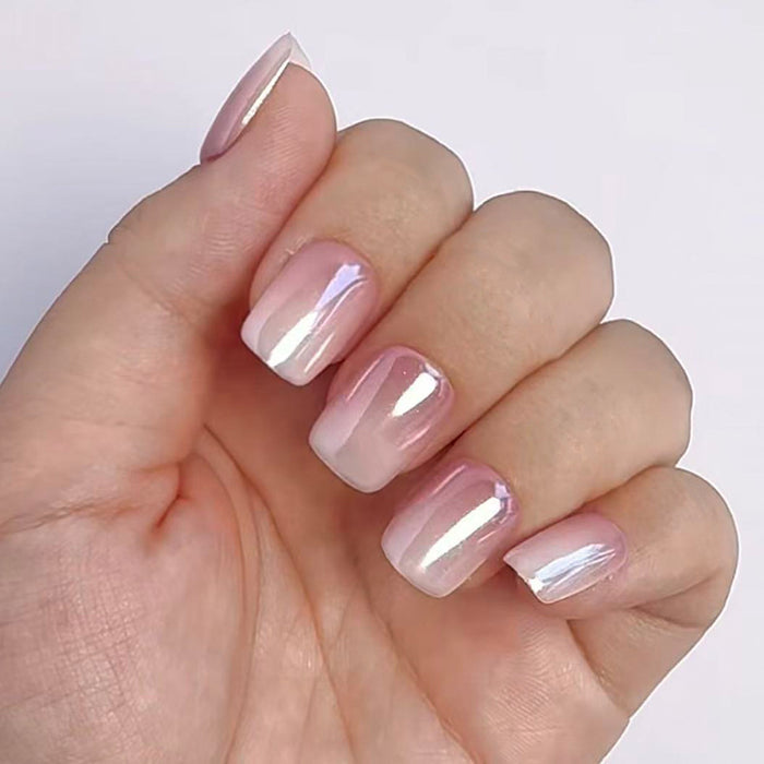 Plating white ombre