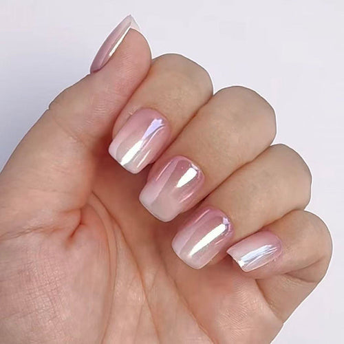 Plating white ombre