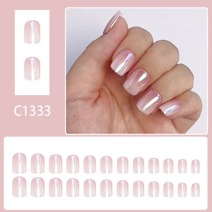 Plating white ombre