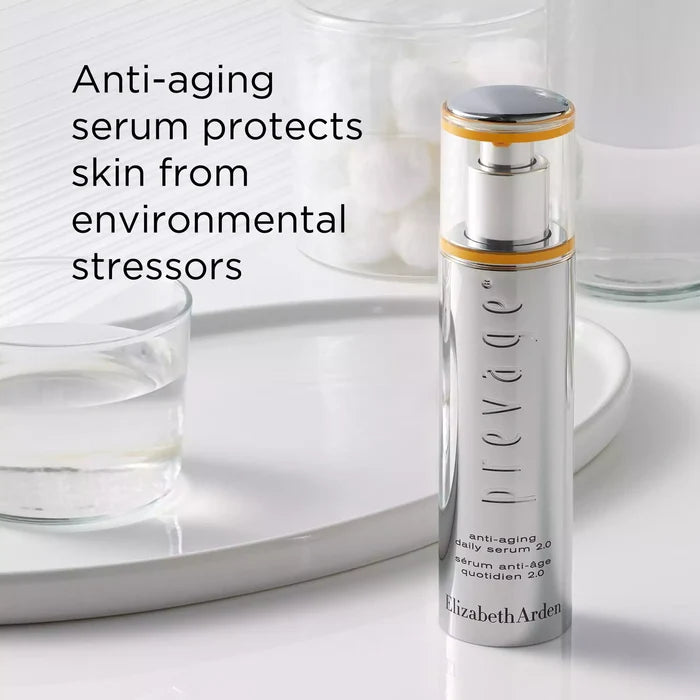 Anti-aging serum protects skin from environmental stressors