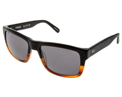 Matte Black + Tan / Smoke / Polarized
