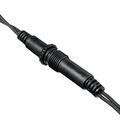 Pro Connect 20m 40 White Connectable Festoon Lights Black Cable