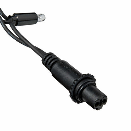 Pro Connect 25m 50 Warm White Connectable Festoon Lights White Cable